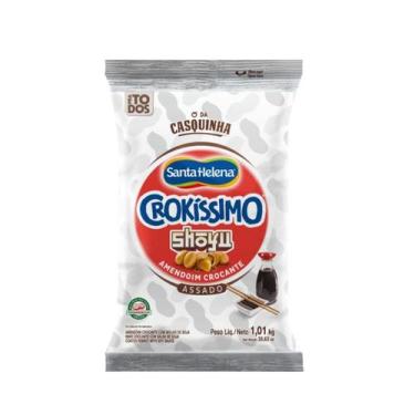 Imagem de Amendoim Crokíssimo Shoyu 1,01kg Santa Helena