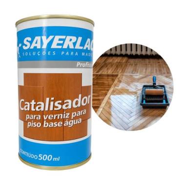 Imagem de Catalisador De Verniz Para Piso Base Àgua Transparente 500ml Sayerlack