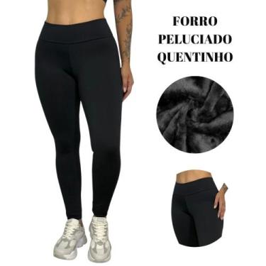 Imagem de Calça Legging Térmica Peluciada Inverno Leg Felpuda Flanelada -c13 SOR