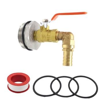 Imagem de Generic Conector de Bica para Tambor de 55 Galões, Peça de Reposição para Barris, Saída em ângulo Reto