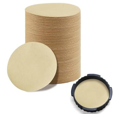 Imagem de 1000 filtros de café descartáveis redondos de papel compatível com cafeteiras Aeropress