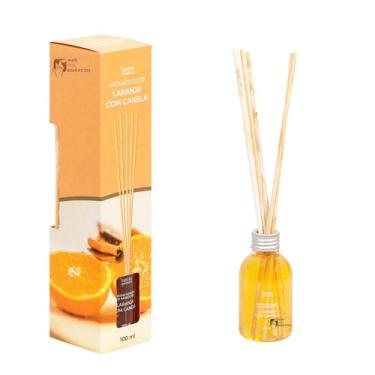 Imagem de Aromatizador de ambientes 100ml Laranja com Canela - Web das Essências