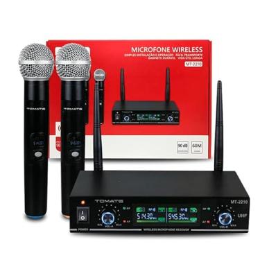 Imagem de Microfone Duplo Profissional sem fio Longo Alcance 60m