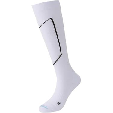 Imagem de Crianças Adolescentes Adulto Respirável Meias De Esgrima Confortáveis Elástico Antiderrapante Resistente Ao Desgaste Meias De Compressão Meias De Desempenho Equipamento De Esg, White