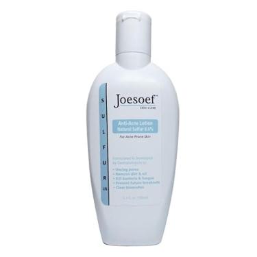 Imagem de JOESOEF SKIN CARE Loção anti-acne enxofre 6,6% para peles propensas - acne grau farmacêutico dermatologistas aprovados para acne rosácea. Tratamento de enxofre para cuidados com a pele rotina diária