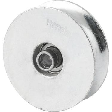 Imagem de Roldana para Portão 2.1/2"tipo U Aço Zincado R.bucha - Vonder