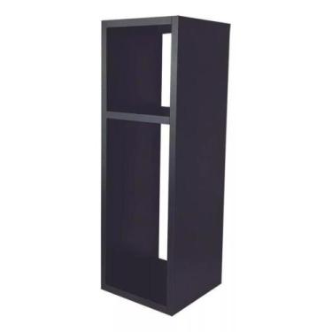 Imagem de Mesa De Cabeceira e Apoio de canto para sofá Pequena 20x20x60cm Branco