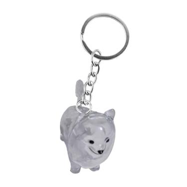 Imagem de YIJU Chaveiro de cachorro, bolsa, pingente, presente memorial para cachorro, compacto, para amigos ou familiares, criativo, multifuncional, lembrança, Style D