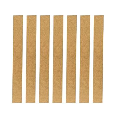 Imagem de Ripa Mdf Shiplap Quarto Kit 40Un Decoraçao Madeira 10X90Cm