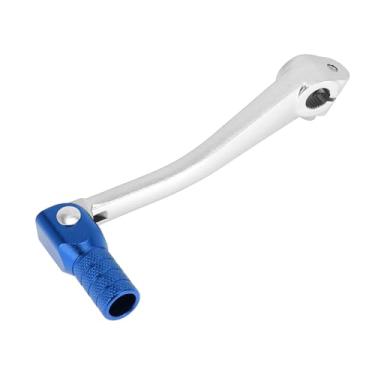 Imagem de Hihaha Alavanca de câmbio dobrável de motocicleta para Bosuer 125 cc a 400 cc Dirt Pit Monkey Bike ATV Quad Acessórios CNC Liga de Alumínio Pedal Alavanca de Mudança Braço Siver Tom Cabeça Azul