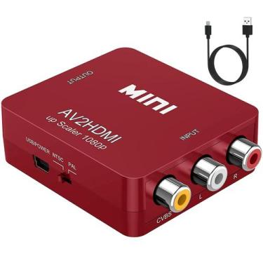 Imagem de Conversor ABLEWE RCA para HDMI 1080P Mini Composite CVBS