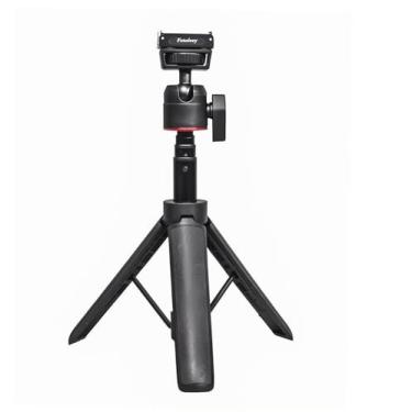 Imagem de Fotoleey Mini tripé para DJI Osmo Action 5 Pro/Osmo Action 4-20-55 cm suporte extensível com cabeça esférica, suporte compacto compatível com Insta360 e GoPro (Vlogging/Live Streaming)