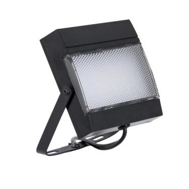Imagem de Refletor Externo LED 10W ABS Luz Branco Frio 6500K À Prova d'Água IP65