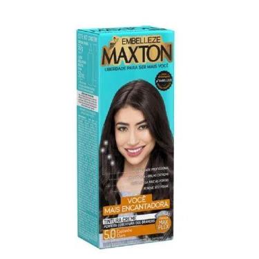 Imagem de Tintura de cabelo maxton embelleze 1 unidade-cor a excolher, 5.0 Casta