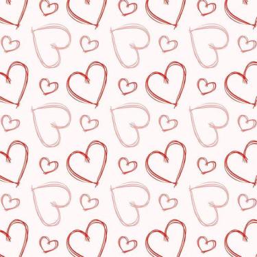 Imagem de Papel de Parede Adesivo Casual Coração - 006 - Multimpressão