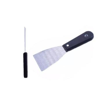 Imagem de Kit 2 Espátula de Aço Ideal para Massa Corrida - Art brink