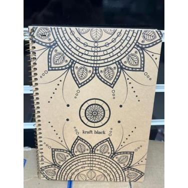 Imagem de Caderno Jandaia universitário kraft black 1 Matéria 80 Folhas Jandaia 