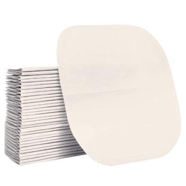 Imagem de Almofadas de suor extra grandes nas axilas para mulheres e homens [80 peças], almofadas de suor de axila CANAGROW confortáveis, sem sabor, não visível, extra adesivo, proteção descartável para axilas