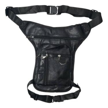 Imagem de 2X Pochete Bag Cartucheira Perna Moto Camping Pesca Trabalho