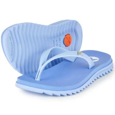 Imagem de Chinelo Infantil Kenner Ibiza Kids - Azul, 29/30