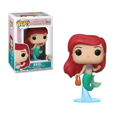 Imagem de Funko Pop Disney Princess 563 Ariel with Bag Pequena Sereia