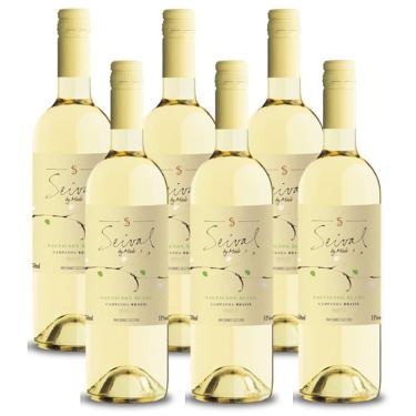 Imagem de Kit 06 Unidades Vinho Miolo Seival Sauvignon Blanc 750ml