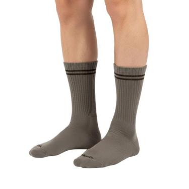 Imagem de Meia Masculina Mash Active Algodão Cano Alto Esportiva Punho Canelado,