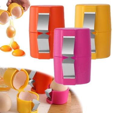 Imagem de Abridor de casca de ovo Centirides Separador de ovos Kithol Pink