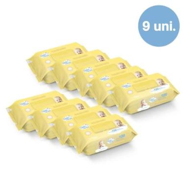 Imagem de Kit 9 Toalhinhas Umedecidas Upa Bebê Atacado