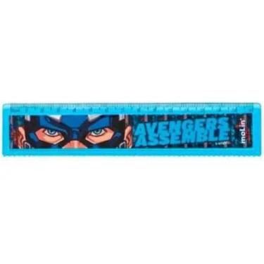 Imagem de Regua 15cm avengers molin