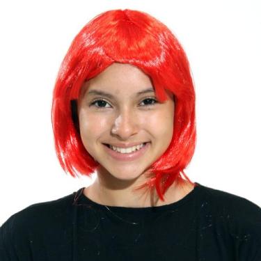 Imagem de Peruca De Chanel Acessório Para Fantasia - Carnaval, VERMELHO, U