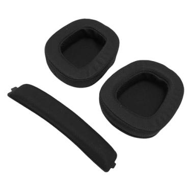 Imagem de Generic Conjunto de Substituição de Almofadas de Cabeça e Almofadas de Ouvido de Atualização, Compatível Com Fone de Ouvido G933 G935 G633 G635 G633S G933S, Qualidade Premium para Uso a Longo Prazo