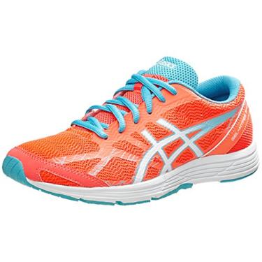 Imagem de ASICS Gel-Hyper Speed feminino 36, Flash Coral/Branco/Turquesa, 5