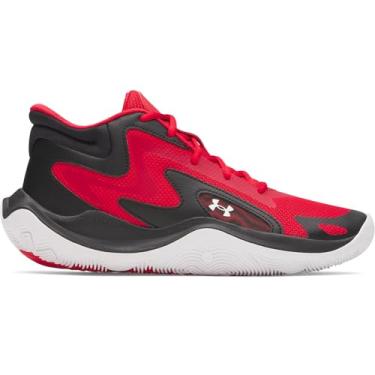 Imagem de Under Armour Tênis masculino, Vermelho/preto/branco., 40 BR
