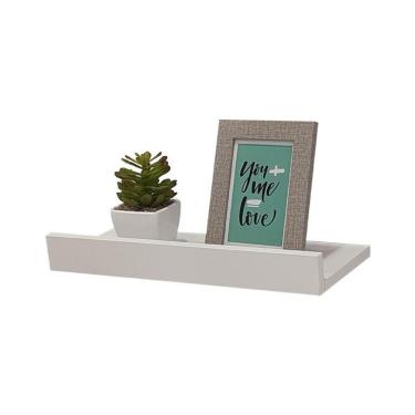 Imagem de Prateleira Porta Quadros 40 X 15cm Branco
