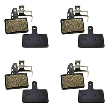 Imagem de Pastilhas de freio a disco de bicicleta para TRP Tektro Shimano Deore Br-M575 M525 M515 T615 T675 M505 M495 M486 M485 M475 M465 M447 M446 M445 M416 M415 M395 M375 M315 M355 C601 C501s (Semimetálico) 4