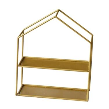 Imagem de KiBcsLic Suporte para sobremesas de 2 andares, porta-doces, reutilizável, prático, elegante, decorativo e multifuncional para cupcakes, ideal para lojas e