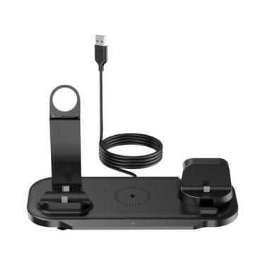 Imagem de Suporte Carregador Sem Fio De 30W Para iPhone 15 14 13 12 11 pro Max A