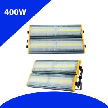 Imagem de Refletor Led 400W Linear Duplo Branco Frio Prova d Agua IP68 - LED ECO