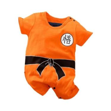 Imagem de Macacão Para Bebê De 0 a 18 Meses Estilo Anime Em Algodão, Romper De V