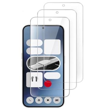 Imagem de Para Nothing Phone 3a 3a Pro, 3 PCs, vidro temperado, protetor de tela, filme de vidro
