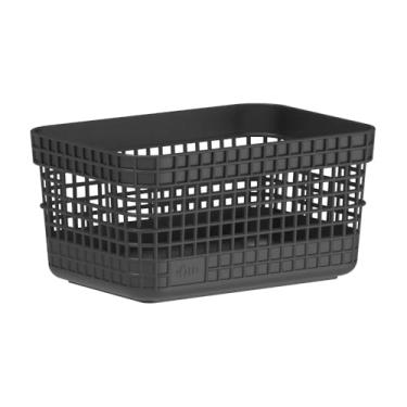 Imagem de Cesto Organizador Cesta Grid 2,5 Litros Caixa Cor:Preto