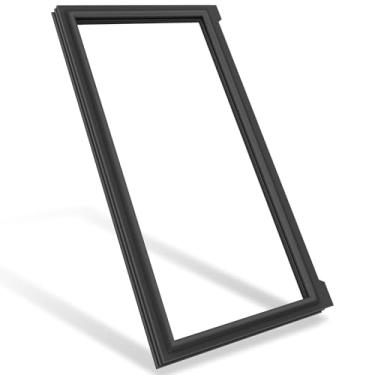 Imagem de Gaxeta de porta de geladeira W10830289 atualizada compatível com Kenmore Kitchen Aid e Whirlpool Geladeira Vedação de porta parte W10218679 W10435972 Preto