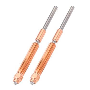 Imagem de KUIDAMOS Bico de Impressora 3D de Aço Endurecido e CuCrZr Bico Hotend de Vida Prolongada Fina para K2 PLUS, PLA ABS TPU PETG Compatível (0,8 mm)