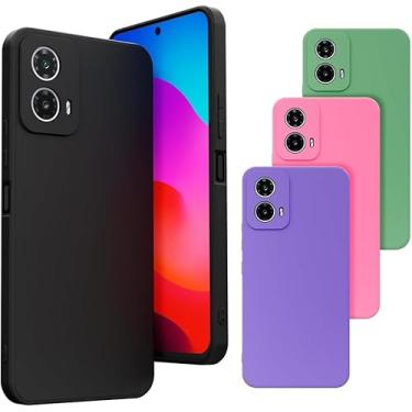 Imagem de Capa Capinha Case Compatível Motorola Moto G24 Silicone Veludo Premium [2ASHOP] (ROSA IOGURTE)