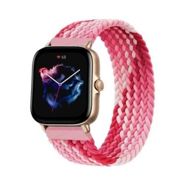 Imagem de Pulseira De Relógio Elástica Trançada De 20mm 22mm Para Amazfit GTS 2 