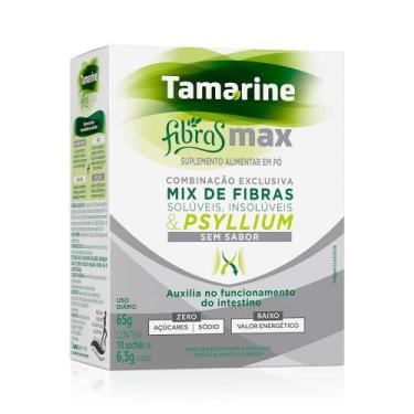 Imagem de Tamarine Fibras Max em Pó Sem Sabor 10 Sachês de 6,5g Cada - NAO DEFIN