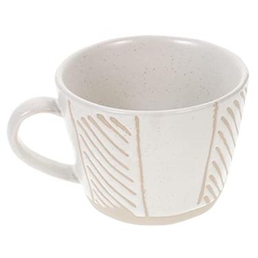 Imagem de Caneca de café de cerâmica canecas de café xícara de chá para escritório casa bebidas copo de leite copo de iogurte com alça 300 ml estilo 1 (cor: estilo 1) (estilo 1)