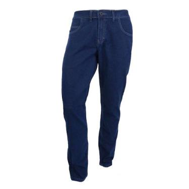Imagem de Calça Jeans Masculina Ogochi Essencial Slim Azul - 002511030, 44, Azul