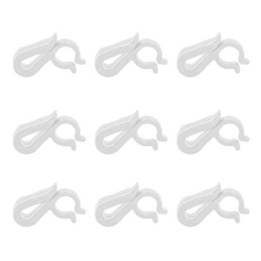 Imagem de Naroote Clipes de Luz Ao Ar Livre, Resistentes, Reutilizáveis, Clipes de Luz de Natal para Luzes de Corda, 120 Peças (Branco)